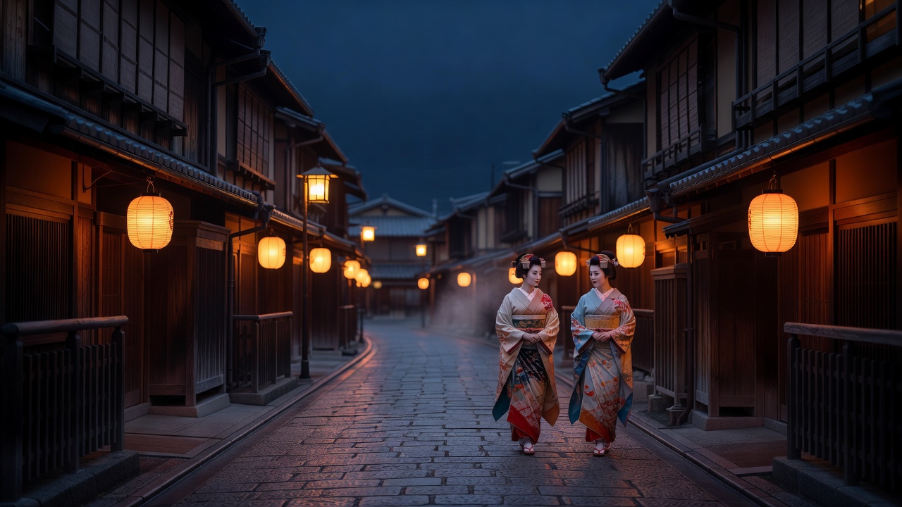 祇園の町並み
