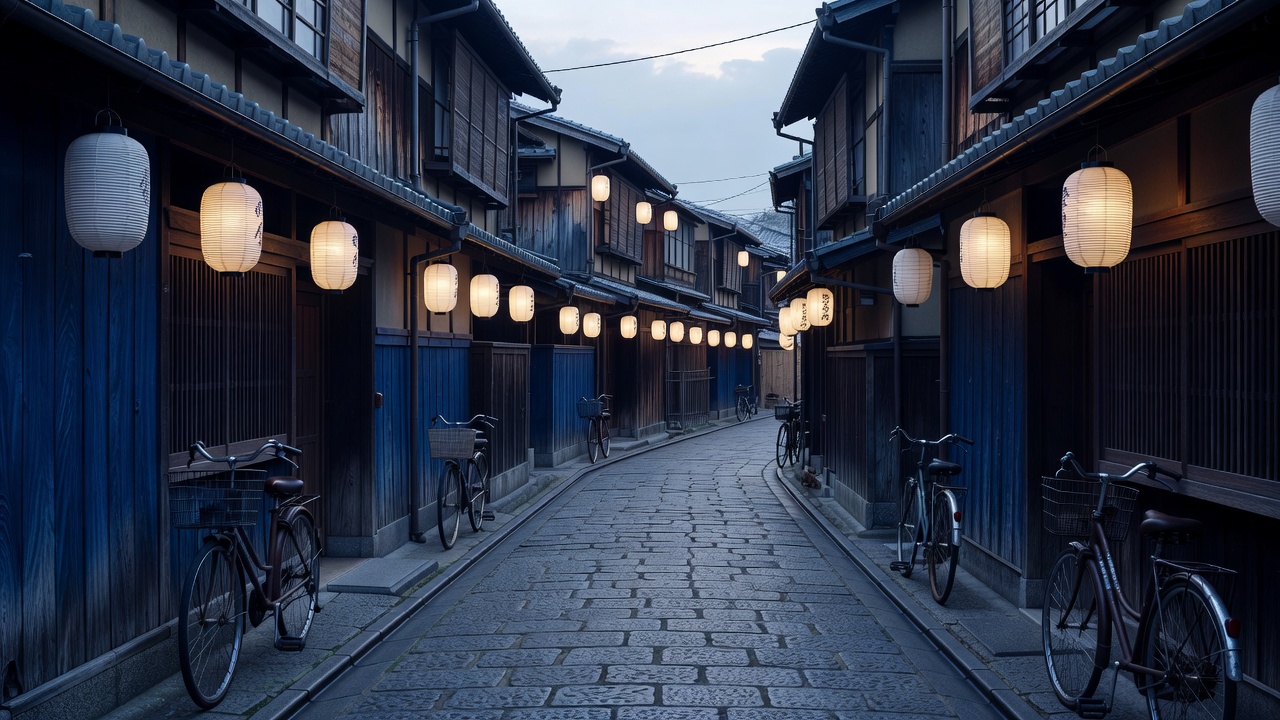 京都の伝統的な通り